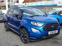 Used Ford Ecosport ST-Line 140 HP (102 kW) 2018 Blue SUV