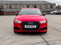 Used Audi A3 Black Edition 116 HP (85 kW) 2019 Red Sedan