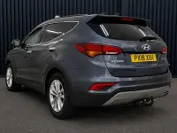 Used Hyundai Santa Fe Premium 200 HP (147 kW) 2018 Blue SUV