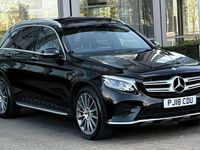 Used Mercedes GLC250 AMG line 204 HP (150 kW) 2018 Black Estate