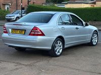 Begagnad Mercedes C180 Classic 2007 Silver Sedan