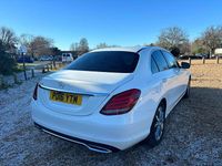 Used Mercedes C200 136 HP (100 kW) 2016 White Sedan