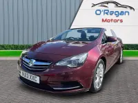 Used Vauxhall Cascada S 140 HP (102 kW) 2013 Red Cabriolet