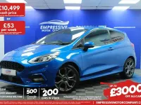 Second-hand Ford Fiesta ST-Line 140 CP (102 kW) 2019 Albastru Hatchback