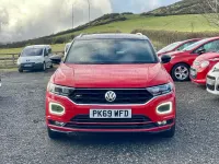 Used VW T-Roc R-line 150 HP (110 kW) 2019 Red SUV