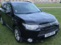 Used Mitsubishi Outlander P-HEV 2015 Black Estate