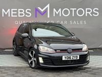 Used VW Golf VII GTI 2016 Black Hatchback