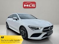Used Mercedes CLA200 Shooting Brake AMG line 2020 White Estate