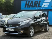 Used Nissan Note Tekna 90 HP (66 kW) 2013 Black Hatchback