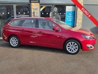 Used Peugeot 308 SW Allure 120 HP (88 kW) 2015 Red Estate