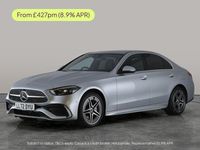 Used Mercedes C300e AMG line 2022 Silver Sedan