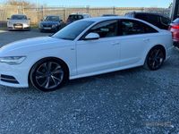 Used Audi A6 S-Line 190 HP (139 kW) 2015 White Sedan