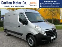 Used Vauxhall Movano 130 HP (95 kW) 2020 Silver MPV