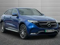Used Mercedes EQC400 AMG line 300 kW (408 HP) 2023 Spectral blue SUV
