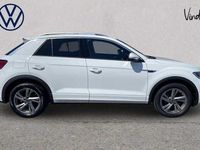 Używany VW T-Roc R-line 150 KM (110 kW) 2022 Biały SUV