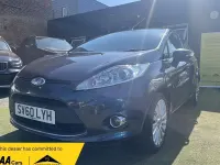 Used Ford Fiesta Titanium 96 HP (70 kW) 2010 Grey Hatchback