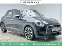 Used Mini Cooper Exclusive 2021 Blue/black Hatchback
