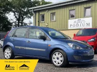 Used Ford Fiesta Style 75 HP (55 kW) 2006 Blue Hatchback