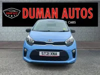 Used Kia Picanto 66 HP (48 kW) 2021 Blue Hatchback