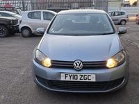 Used VW Golf VI S 122 HP (89 kW) 2010 Blue Hatchback