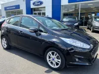 Used Ford Fiesta Zetec 82 HP (60 kW) 2014 Black Hatchback