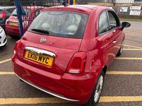 Used Fiat 500 Lounge 69 HP (50 kW) 2016 Red Hatchback