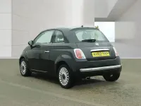 Used Fiat 500 Lounge 69 HP (50 kW) 2012 Black Hatchback