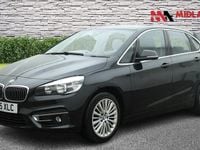 Used BMW 216 Luxury Line 116 HP (85 kW) 2015 Black Hatchback