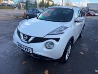 Used Nissan Juke Acenta Premium 110 HP (80 kW) 2014 White SUV