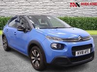 Used Citroën C3 Feel 2018 Blue Hatchback