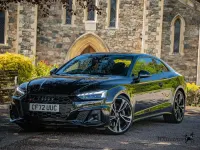 Used Audi A5 Black Edition 341 HP (250 kW) 2023 Black Coupe