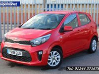 Used Kia Picanto 83 HP (61 kW) 2018 Red Hatchback
