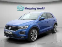 Używany VW T-Roc R-line 150 KM (110 kW) 2020 Niebieski SUV