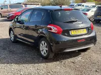 Used Peugeot 208 Style 82 HP (60 kW) 2015 Black Hatchback