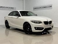 Used BMW 218 Sport Line 136 HP (100 kW) 2016 White Coupe