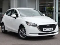 Used Mazda 2 75 HP (55 kW) 2022 Arctic white Hatchback