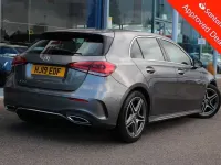 Used Mercedes A180 AMG line 136 HP (100 kW) 2019 Grey Hatchback