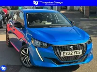 Used Peugeot 208 Allure Premium 2022 Blue Hatchback