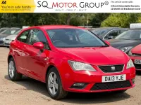Used Seat Ibiza Sport 85 HP (62 kW) 2013 Red Hatchback