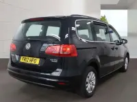 Used VW Sharan SE 140 HP (102 kW) 2012 Black MPV