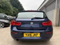 Used BMW 116 Sport Line 2016 Blue Hatchback