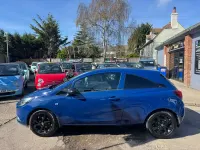 Begagnad Vauxhall Corsa 2019 Blå Halvkombi