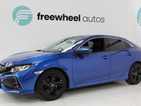 Used Honda Civic SR 126 HP (92 kW) 2019 Blue Hatchback