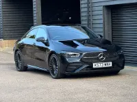 Used Mercedes CLA200 AMG line 163 HP (119 kW) 2023 Black Coupe