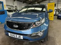 Used Kia Sportage 116 HP (85 kW) 2015 Blue SUV