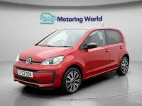 Used VW up! Black Edition 65 HP (47 kW) 2023 Red Hatchback