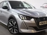 Used Peugeot 208 GT-line 100 HP (73 kW) 2020 Grey Hatchback