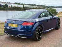 Used Audi TT S-Line 230 HP (169 kW) 2017 Blue Coupe