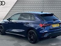 Used Audi A3 e-tron Black Edition 204 HP (150 kW) 2025 Blue Hatchback