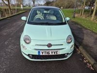 Used Fiat 500 Lounge 2016 Green Hatchback
